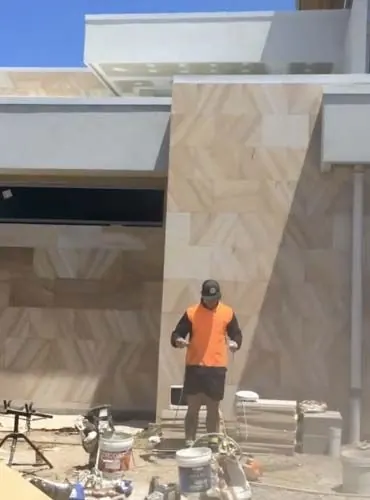 All Stone & Pave stonemasons at work by All Stone & Pave